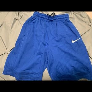 Blue nike Basketball shorts